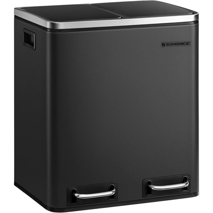 Mülleimer Küche Mülltrennsystem Softclose Tintenschwarz