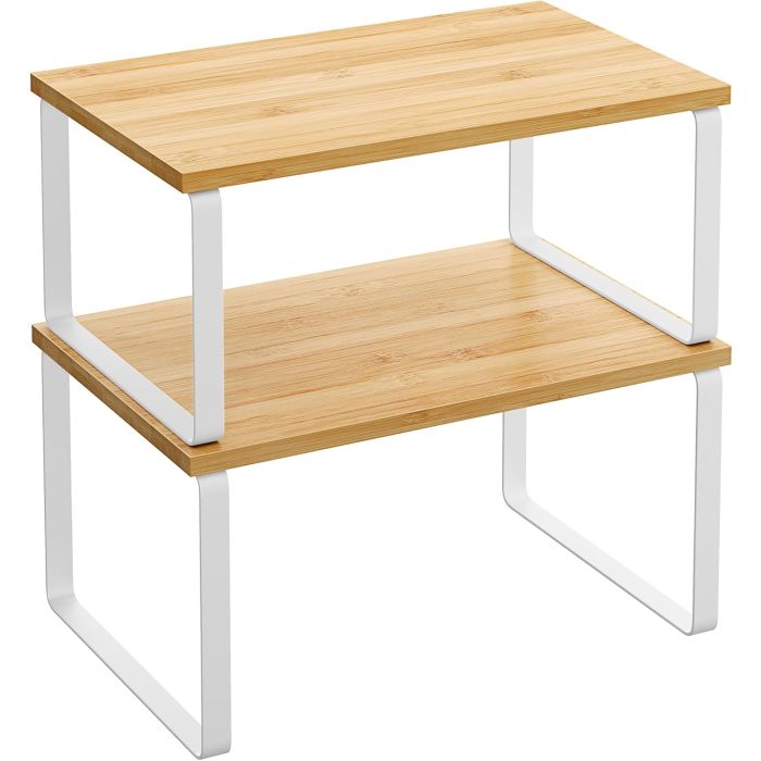 Gewürzregal Küchen-Organizer Set wolkenweiss