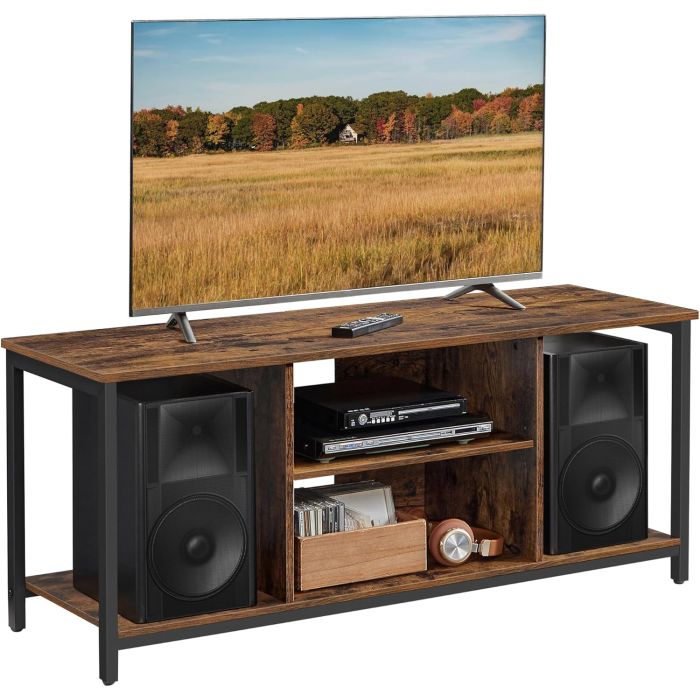 TV-Schrank Industrie-Design vintagebraun Holz