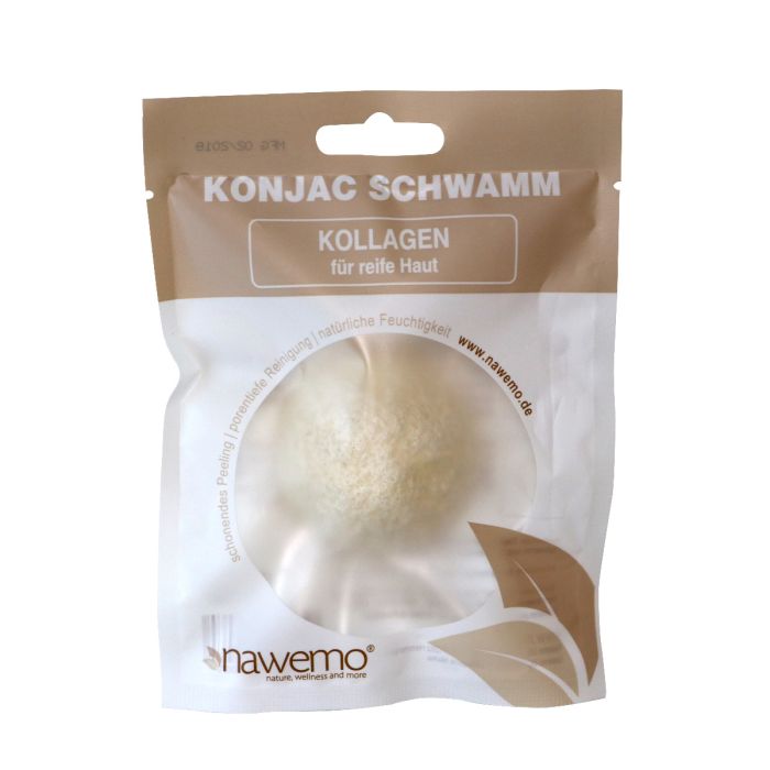 Konjac Schwamm Kollagen, mit Anti-Aging Effekt