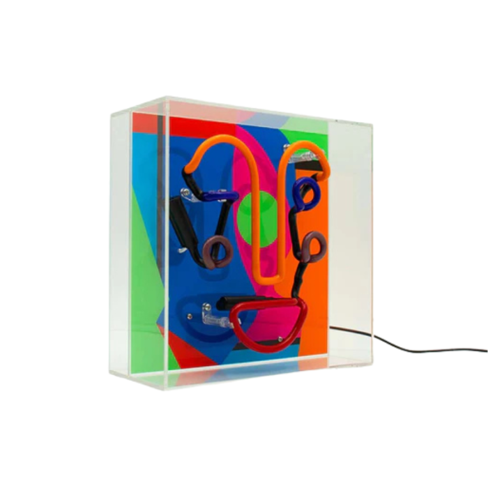 Acryl-Box Neon - Memphis Face