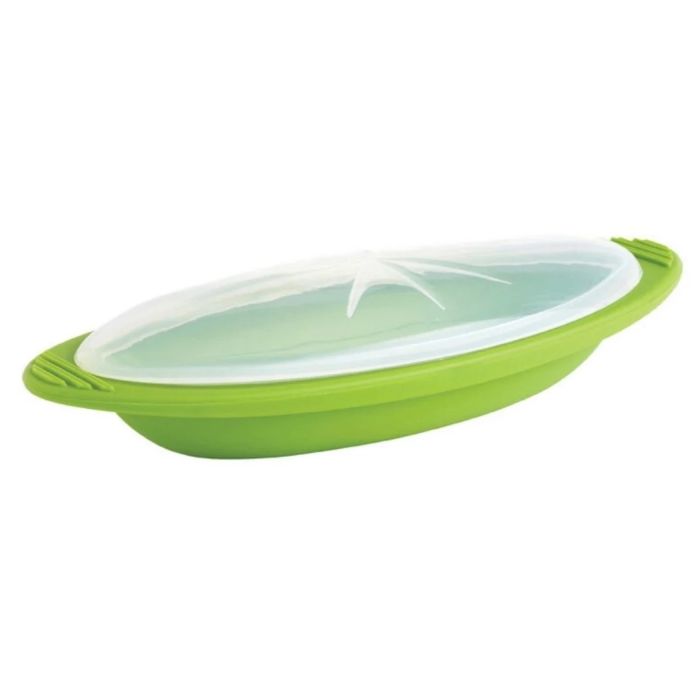 Mikrowellen-Dampfgarer mittel Silikon