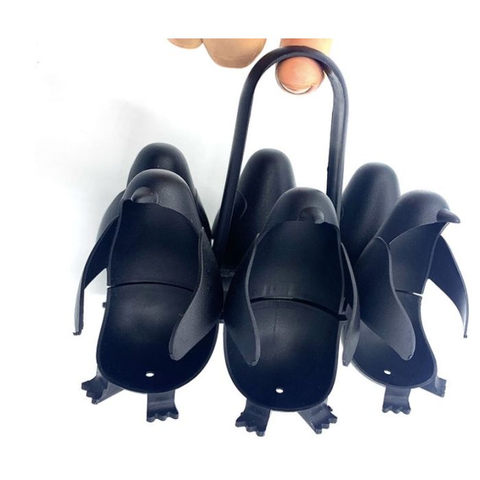 Pinguin Eierhalter in der Pfanne 6er