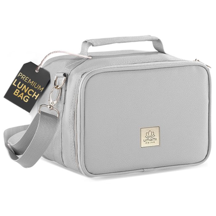 Insulated Lunch Bag Cool Grey Premium