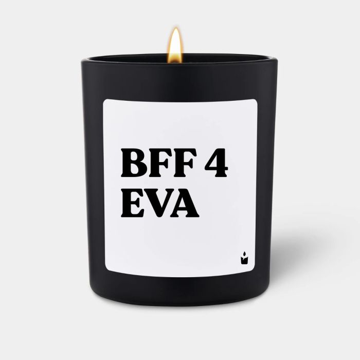 Duftkerze Schwarz Woody Bff 4 Eva