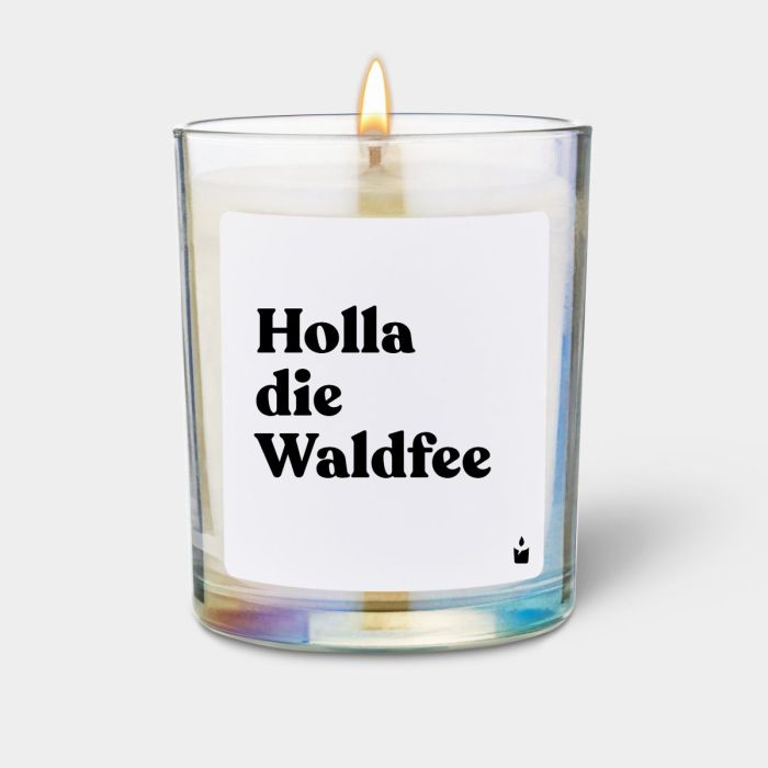 Duftkerze Rainbow Woody Holla die Waldfee