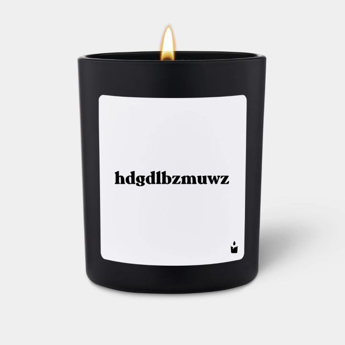 Duftkerze Schwarz Woody hdgdlbzmuwz