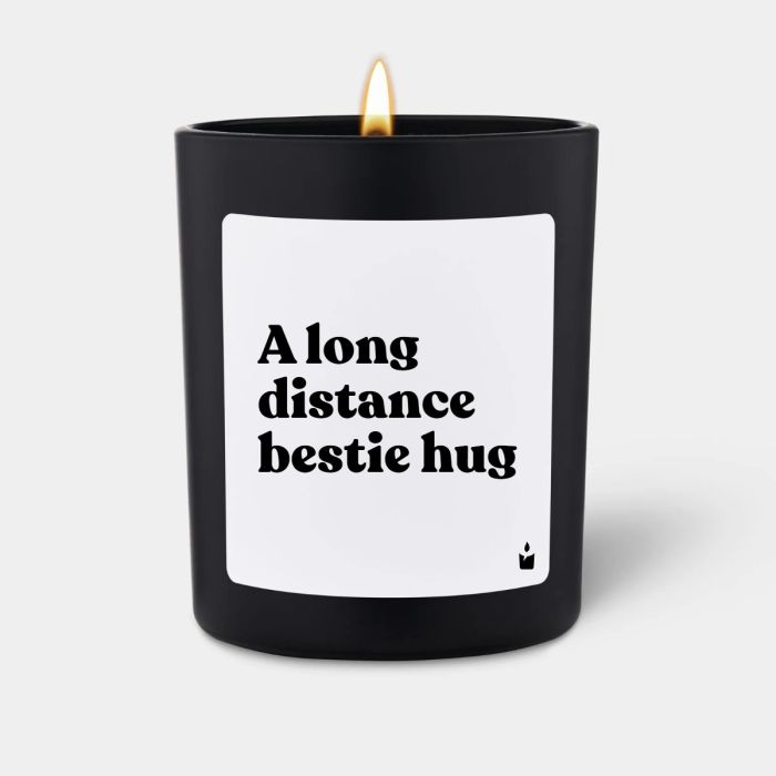 Duftkerze Flowery A long distance bestie hug