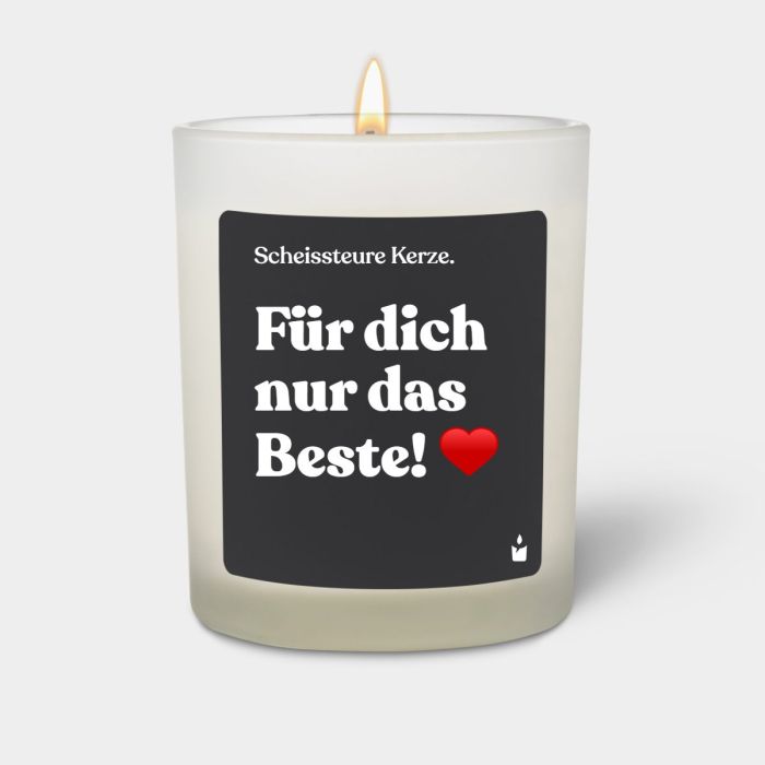 Duftkerze Weiss Woody Für dich nur das Beste!