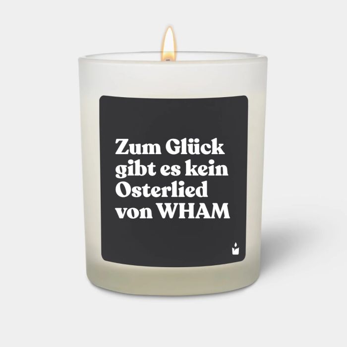 Duftkerze Flowery Zum Glück gibt es kein Osterlied von WHAM