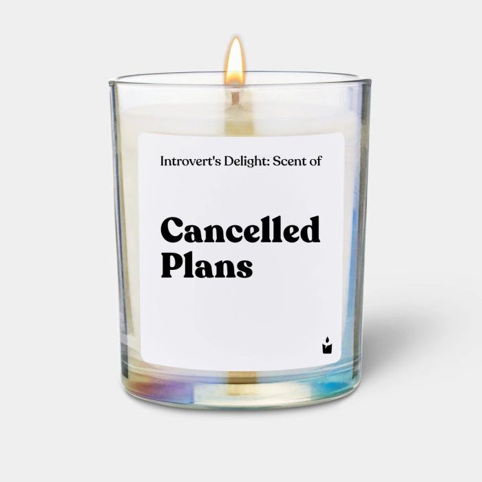 Duftkerze Woody Introvert's Delight: Scent of Cancelled Plans