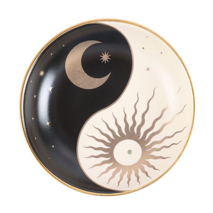 Räucherstäbchenhalter Yin Yang