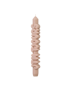 Kerze Taper candle JTM TJOURS Cream