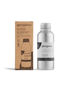Ölziehen Mundwasser Holzkohle 100ml