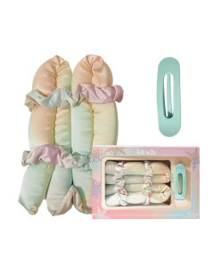 Hair Hero Xl Satin Set Mit Flachem Krallen 4 teilig