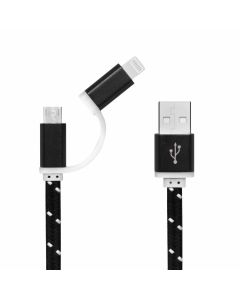 USB Ladekabel 2in1 200cm