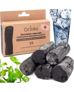 Binchotan Aktivkohle Wasserfilter Japan 5er-Pack