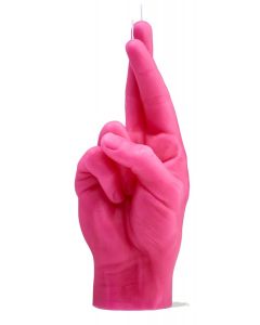 Crossed Fingers Pink