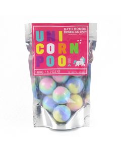 Badebomben Unicorn Poo Mit Himbeerduft