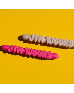 Kerze Taper candle JTM TJOURS Pink