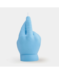 Baby Crossed Fingers Blau