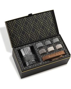Reserve Whiskeyglas mit Kühlsteinen Geschenkset