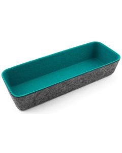 Organizer Behälter Lang 26x9 cm Blau