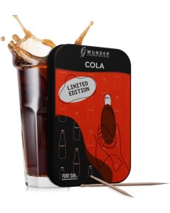 Zahnstocher mit Geschmack in Metalldose Limited Edition Cola