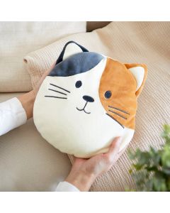 Kirschkern-Kissen Kitty Calico Polyester