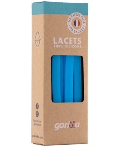 Elastische Schnürsenkel Flexibel Ohne Binden Breit Silikon Neon Blue