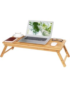 Laptopständer Notebooktisch Klappbar Bambus