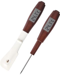 2-in-1 Teigschaber inkl. Thermometer