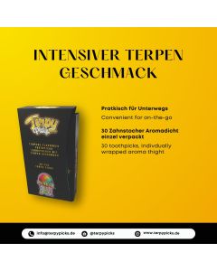 Terpy Picks Zahnstocher mit Geschmack Zkittlez
