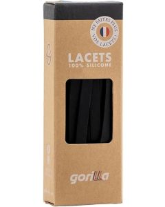 Elastische Schnürsenkel Flexibel Ohne Binden Breit Silikon Charcoal