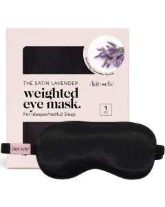 Beschwerte Satin-Schlafmaske