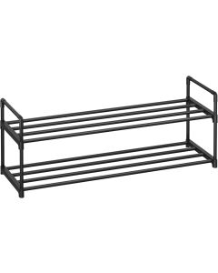 Schuhregal 2 Ebenen Schuh-Organizer Stapelbar