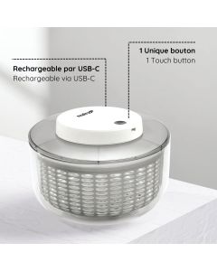 Elektrische Salatschleuder klein
