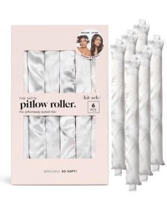 Satin Heatless Pillow Rollers 6er-Set