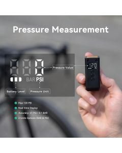 Fahrradpumpe AS2Ultra Elektrisch Mini Kompressor Akku