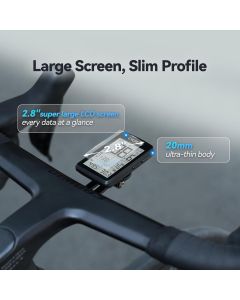 Fahrradcomputer M3 GPS Kabellos 2.8 Zoll LCD