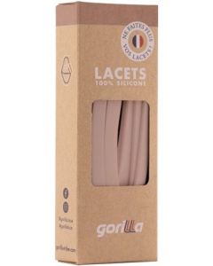 Elastische Schnürsenkel Flexibel Ohne Binden Breit Silikon Powder Pink