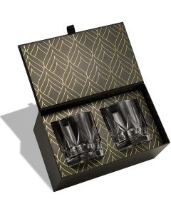 Eco Crystal Imperial Whiskeygläser Geschenkset 2er