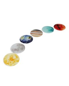 Untersetzer Planeten 6er Set