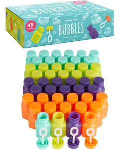 Seifenblasen mini Party Bubble Bottles 48 Stück