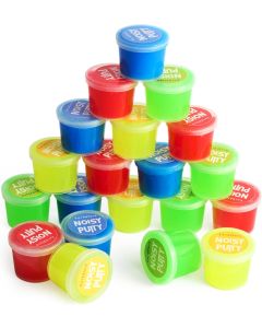 Slime im Becher Noisy Putty Pots 20 Stück
