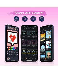 Times Gate Informatives Pixel Display Pink