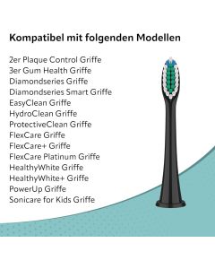 Ersatzbürsten Standard kompatibel mit Philips 8er Pack