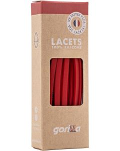 Elastische Schnürsenkel Flexibel Ohne Binden Schmal Silikon Strawberry