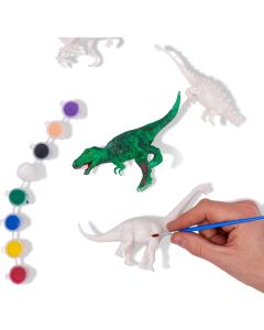 Dinosaurier Figuren 3D-Malset 15 Stück