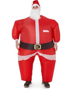 Santa Claus Kostüm aufblasbar